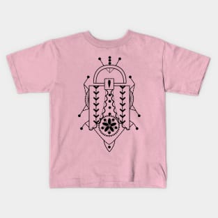 Needle Beetle Number Three Kids T-Shirt